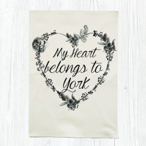 My Heart Belong Tea Towel+Tag
