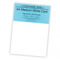 P -White Card 250gsm -22 sheets
