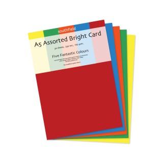 A5 Bright Card Assortd 30 Sht product image
