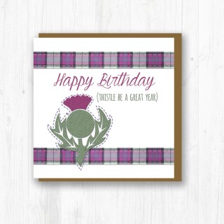Textured Thistle Card product image