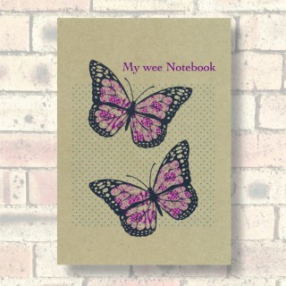 A6 Eco Notebook-Butterflies product image