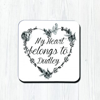 My Heart Belongs Classic Coaster product image