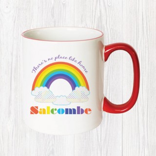 Rainbow Red Handle Mug product image