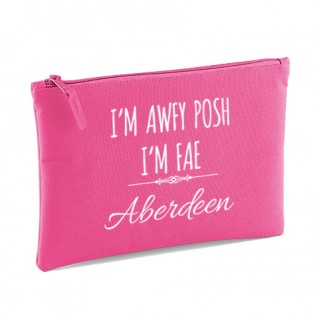 Awfy Posh Pink Grab Pouch (white) product image