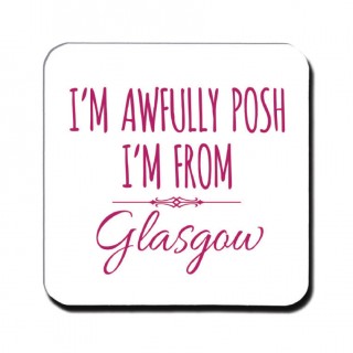 Awfully Posh Classic Coaster (Pink) product image