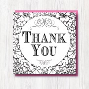 Colour-In Thank you card 2