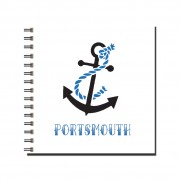 Blue Anchor Wiro Notebook