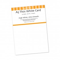 A5 White Card 160gsm 30sh