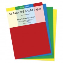Bright Paper Asstd 100 Sht
