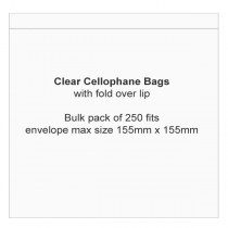 155x159mm Cello Bags (250)