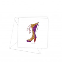 Greeting Card 125sq-Patch Boot