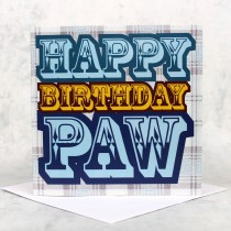 Birthday Paw Greeting Card