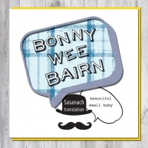 Greeting Card-Bonny Bairn G