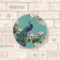 Circular Coaster-Peacock