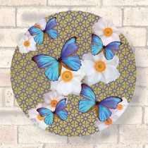 Placemat-Blue Butterfly
