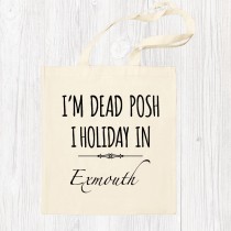 I Holiday In... Cotton Shopper+Tag