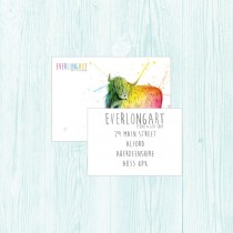 Linen Double Sided Postcards