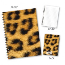 Leopard Skin Wiro Notebook