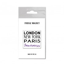 London NY Bagged Fridge Magnet