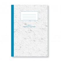 A4 Square Grid Content Book