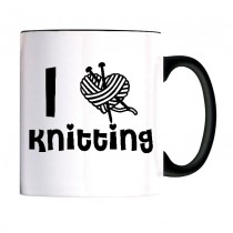 I heart Knitting Mug