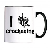 I heart Crocheting Mug