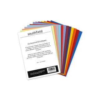 C6 Coloured Envelopes Asstd 60s product image