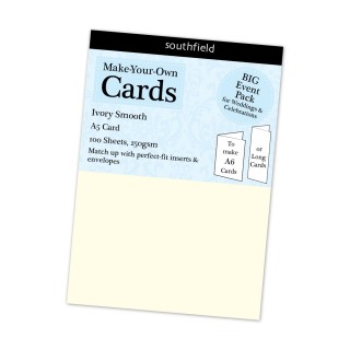 A5 Ivory Smooth Card 100s product image