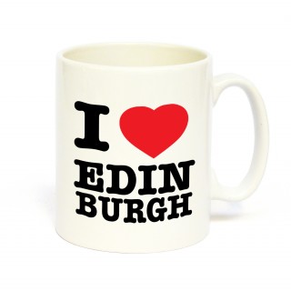 I Love Edinburgh Mug product image