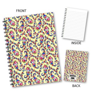 Floral Trail Wiro Notebook product image