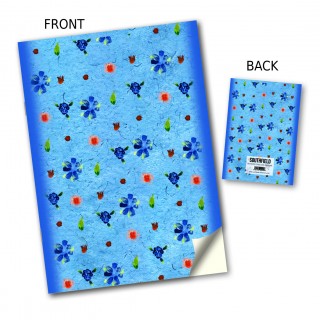 Delicate Blue Floral Notebook product image