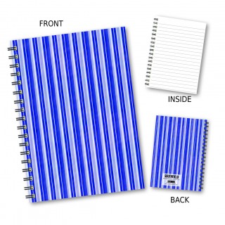 Purple Stripe Wiro Notebook product image