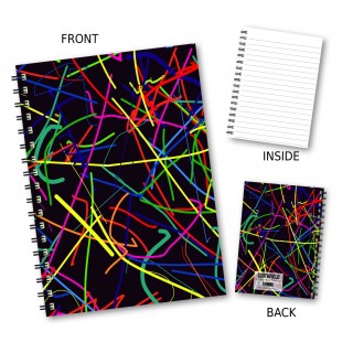 Grafitti Pattern Wiro Notebook product image