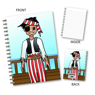 Cartoon Pirate Wiro Notebook product image
