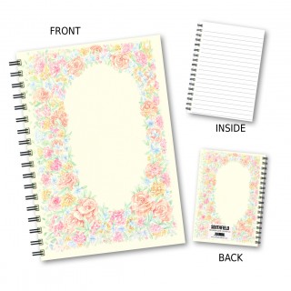 Flower Border Wiro Notebook product image
