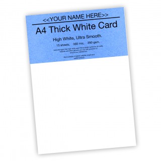 P -White Card 230gsm -15 sheets product image