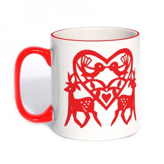 Classic Mug Red Handle product image