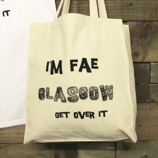 'I'm Fae - Get Over It' Gusset Cotton Bag + Tag product image