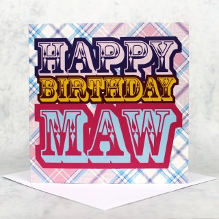Birthday Maw Greeting Card product image