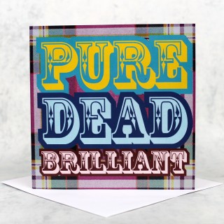 Dead Brilliant Greeting Card product image