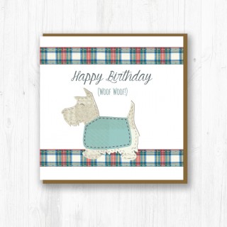 Textured Westie Card product image