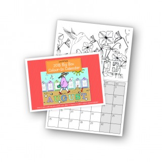 Colour-in Calendar product image
