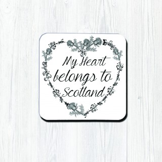My Heart Belongs Classic Coaster product image