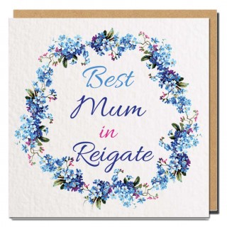 Best Relation Textured Greeting Card Blue product image