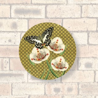 Circular Coaster-Butterfly product image
