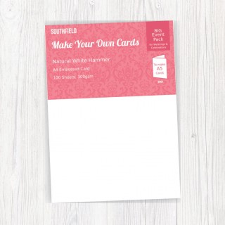 A4 White Hammer Cards (100) product image