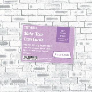 Ivory Hammer Place Cards (100) product image