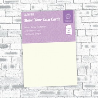 A4 Ivory Hammer Cards (100) product image