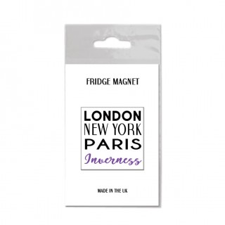 London NY Bagged Fridge Magnet product image