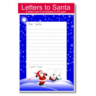 Santa Letter & Red Envelopes product image
